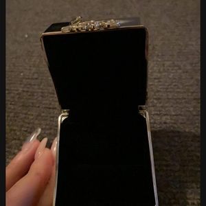 Silver Love always ring box